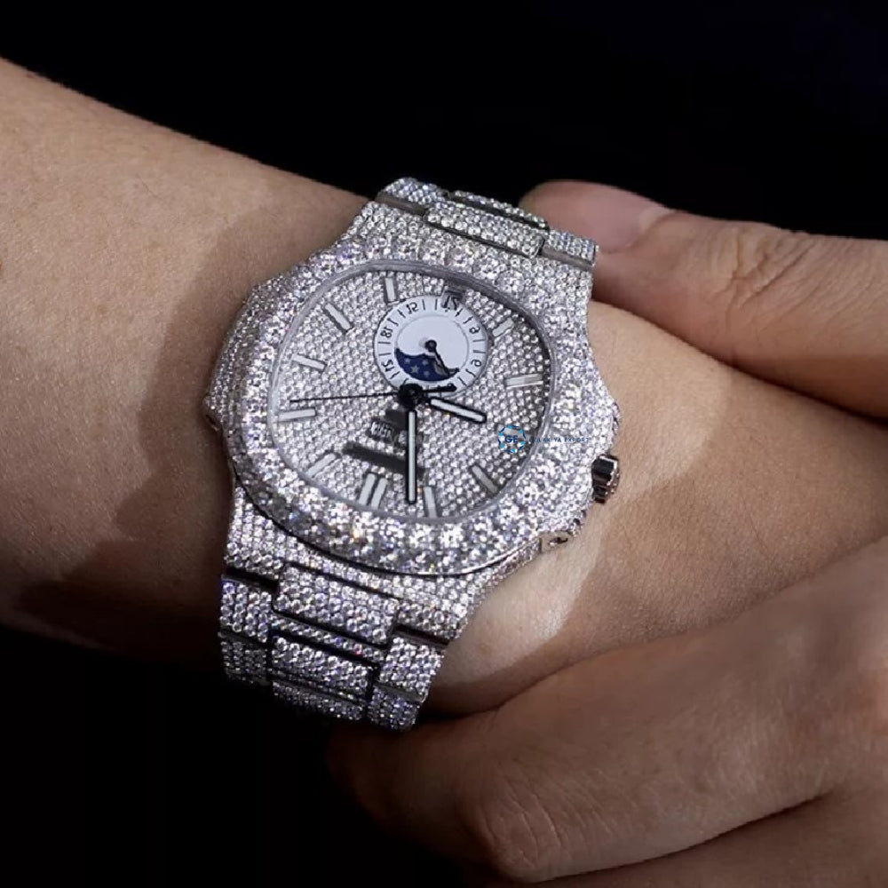 Affordable Luxury Moissanite Diamond Men's Watch