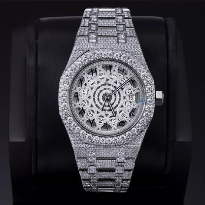 Hip Hop Luxury Iced Out Automatic Watch