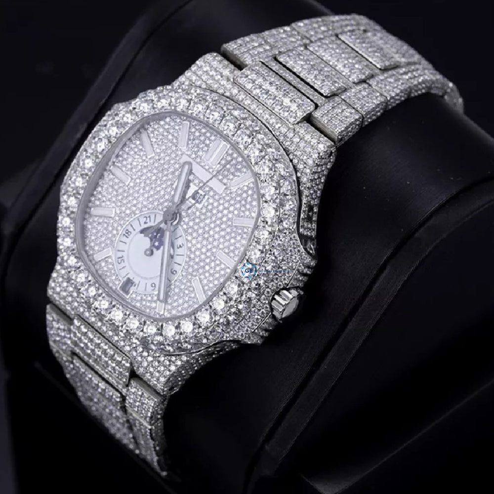 Affordable Luxury Moissanite Diamond Men's Watch
