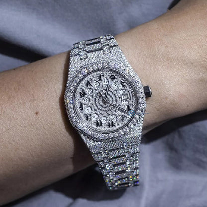 Hip Hop Luxury Iced Out Automatic Watch