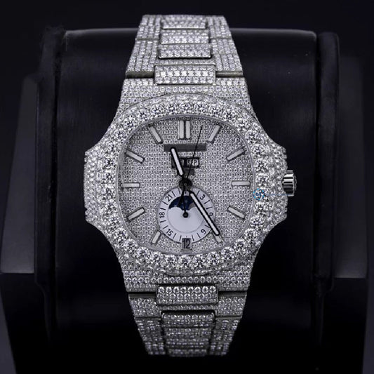 Affordable Luxury Moissanite Diamond Men's Watch