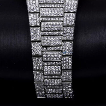 Affordable Luxury Moissanite Diamond Men's Watch