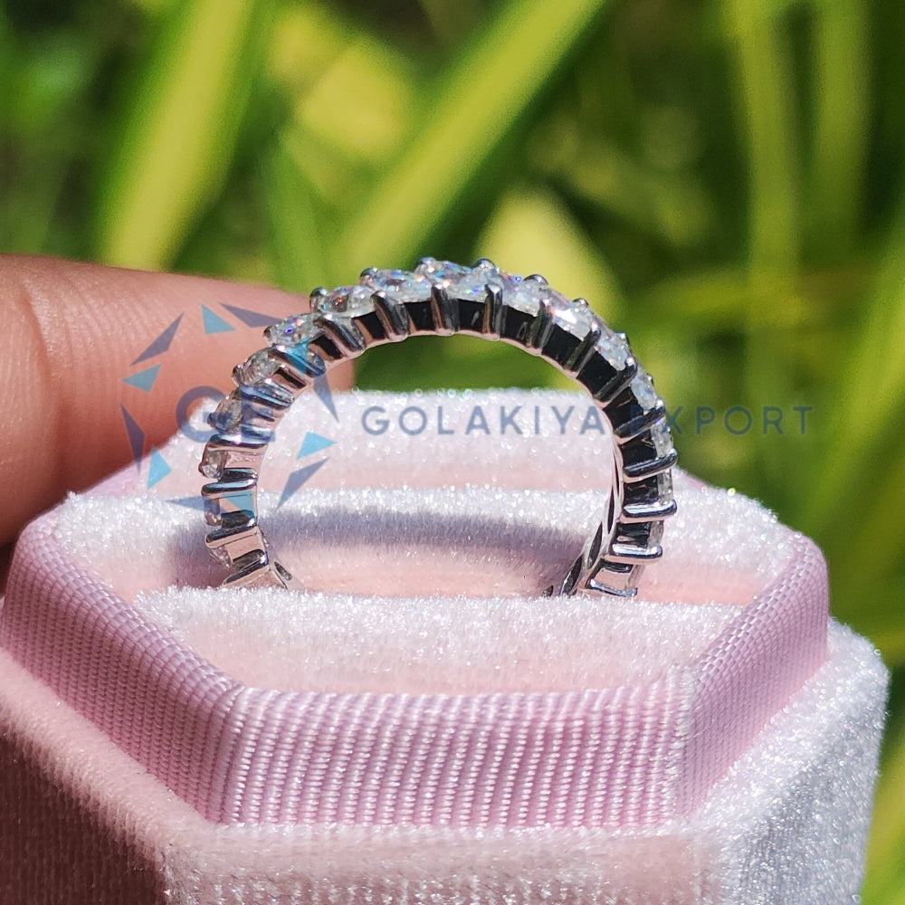 Lab Grown Diamond Marquise Cut Wedding Band