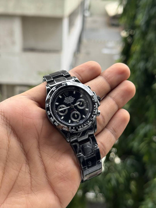 Rolex Daytona back and white white